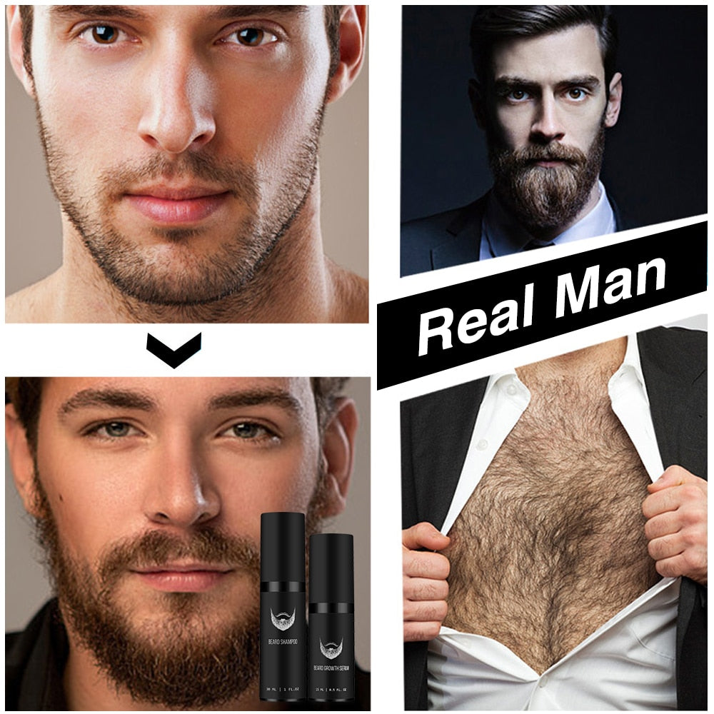 Men Beard Growth Kit